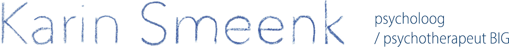Logo Karin Smeenk, psycholoog/psychotherapeut BIG